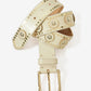 Gold Embellished Belt Off White