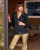 Rinse Denim Double Breasted Blazer Rinse