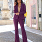 Monterey Modern Bootcut Pant Dark Purple