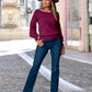 Monterey Pull On Bootcut Jean Dark Wash
