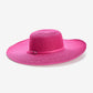Wide Brim Floppy Hat Pink