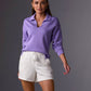 Luxe Lounge Drawstring Short Off White