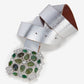 Green Marble Crystal Belt Green/Silver