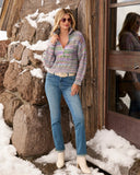 Newport High-Rise Slim Straight-Leg Jean Light Med Wash
