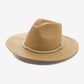 Pearl Detail Raffia Hat Natural