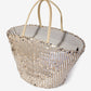 Sequin Tote Silver
