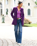 Malibu High-Rise Wide Leg Jean Bold Blue
