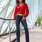 Monterey High Rise Bootcut Jean Ink Blue