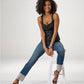 Newport Relaxed Embellished Cuff Jean Medium Wash