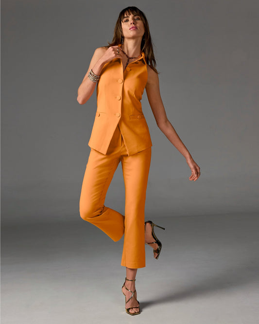 Monterey Modern Bootcut Kick Flare Ankle Pant Bird of Paradise