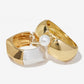 Large Pearl Cuff Set Gold