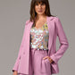 Effortless Drape Blazer Pink Lavender