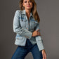 Patch Pocket Chic Denim Jacket Light Wash