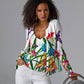 Printed Embellished Cardigan Iris Of My Eye