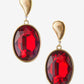Gem Drop Earring Ruby
