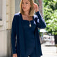 Beyond Travel Long Sleeve Duster Maritime Navy