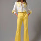 Monterey Trouser Jean Lemon Drop