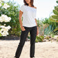 Convertible cargo pant Black