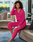 Cotton Comfort Wide Leg Lounge Pant Blossom