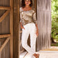 Convertible cargo pant White
