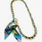Print Chain Belt Gold