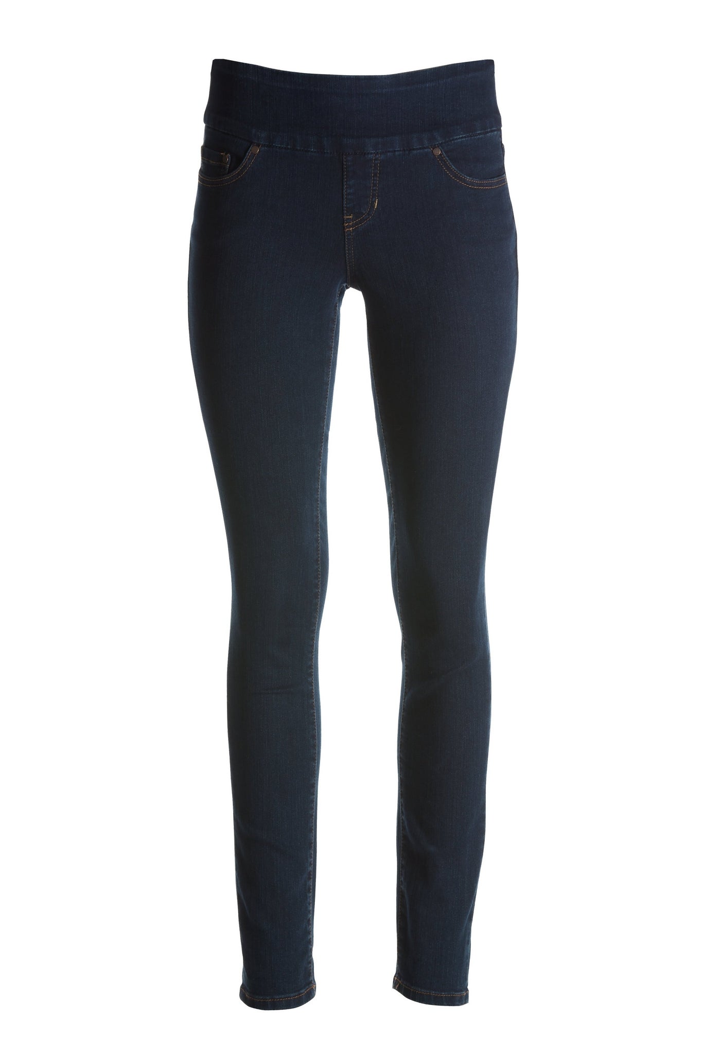 Nora Skinny Pull On Jean Dark Wash