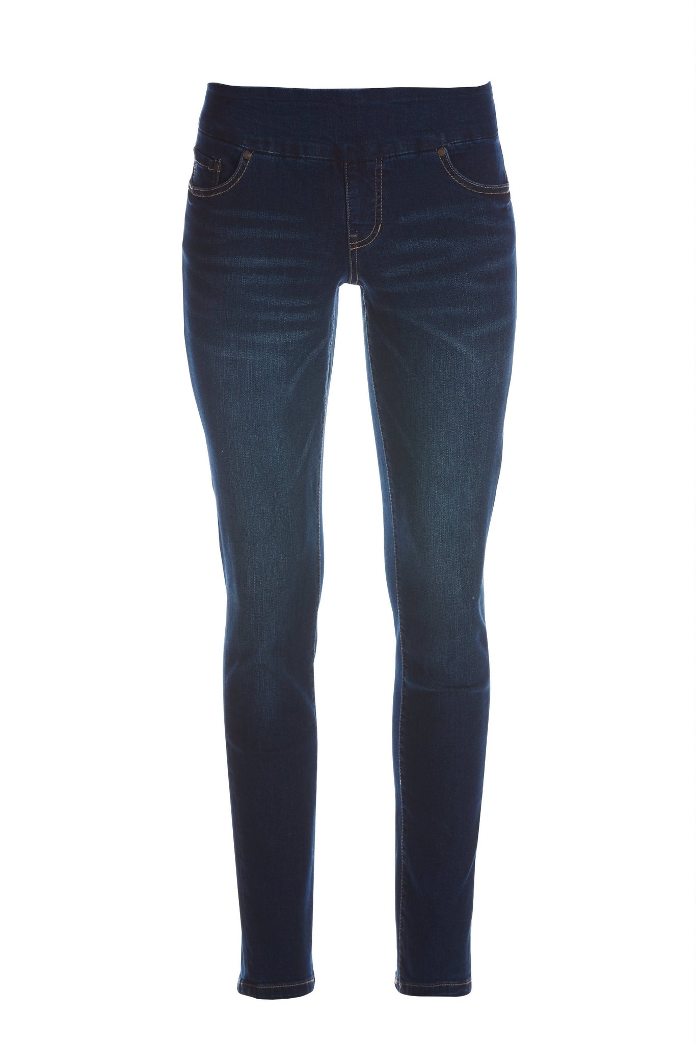 Nora Skinny Pull On Jean Medium Wash
