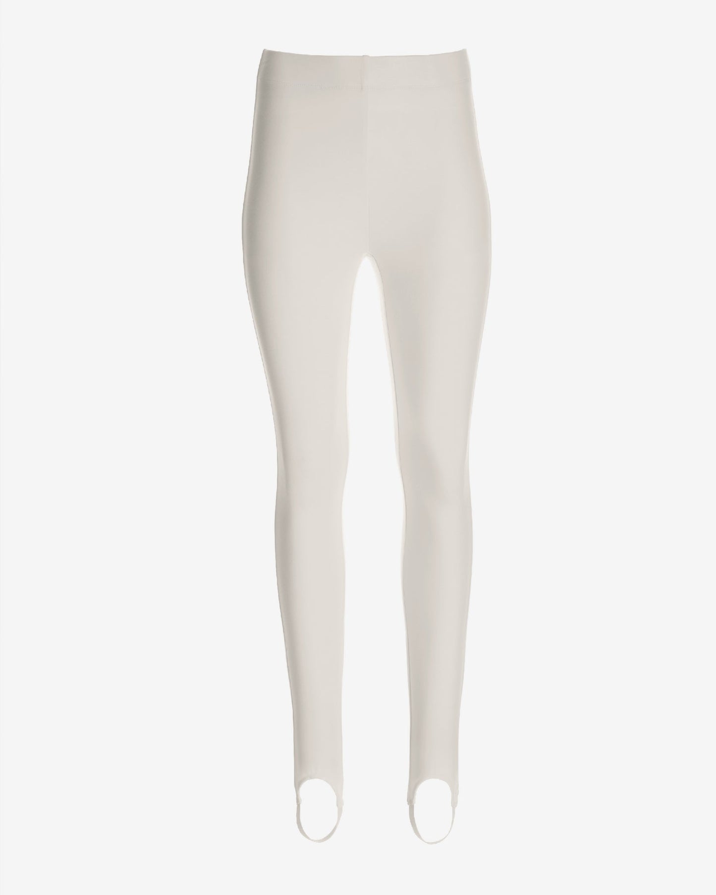 Malibu Belted Ponte High Waist Wide Leg Trouser Pant Off White