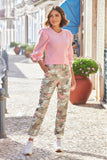 French Terry Camo Cargo Jogger Neutral
