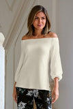 Beyond Travel Off The Shoulder Top 2BK90 Ivory Coast