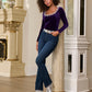 Newport High-Rise Slim Straight-Leg Jean Rinse
