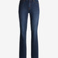 Newport High-Rise Slim Straight-Leg Jean Rinse