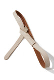Loop Tie Waist Belt Off White