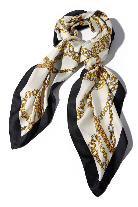 Chain Neck Scarf Multi