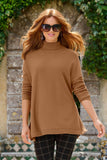 Turtleneck Tunic Brown