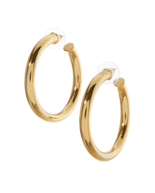 Statement Hoop Earring Gold