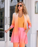 Ombre Lounge Duster Pink/Orange