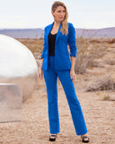Monterey Essential Stretch Bootcut Trouser Lapis Blue