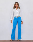 Monterey Modern Bootcut Pant Blithe Blue