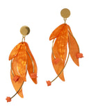 Tropical Resin Earring Orange