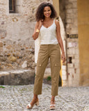 Newport Rolled Cuff Cargo Pant Caramel