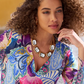 Gem Gold Necklace Brass/Gold