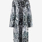 Paillette Bell Sleeve Duster Black Multi