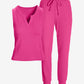 Ribbed Tank and Jogger Lounge Set Blossom
