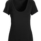 So Effortless Scoopneck T Shirt Black