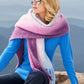 Ombre Winter Scarf Purple Multi