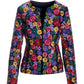 Hand Beaded and Embroidered Floral Jacket Multi