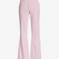 Monterey Modern Bootcut Side-Slit Trouser Pant Pink Quartz