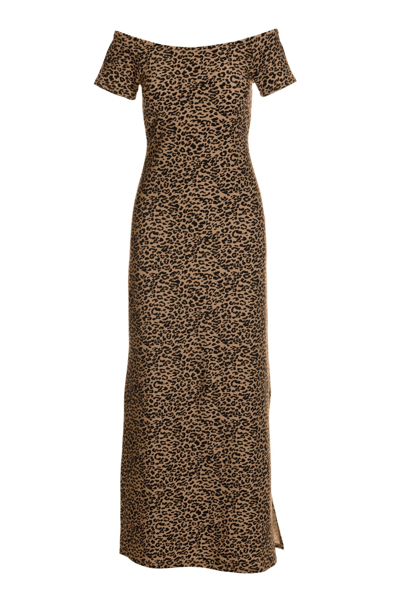 Animal OTS Maxi Dress Tan