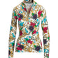 Medallion Chains Half-Zip Sweater Multi